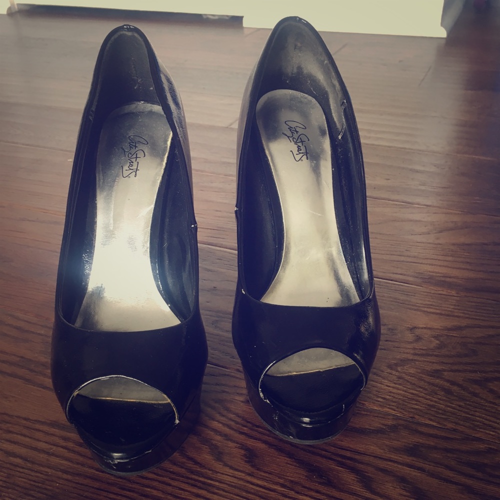 Black heels